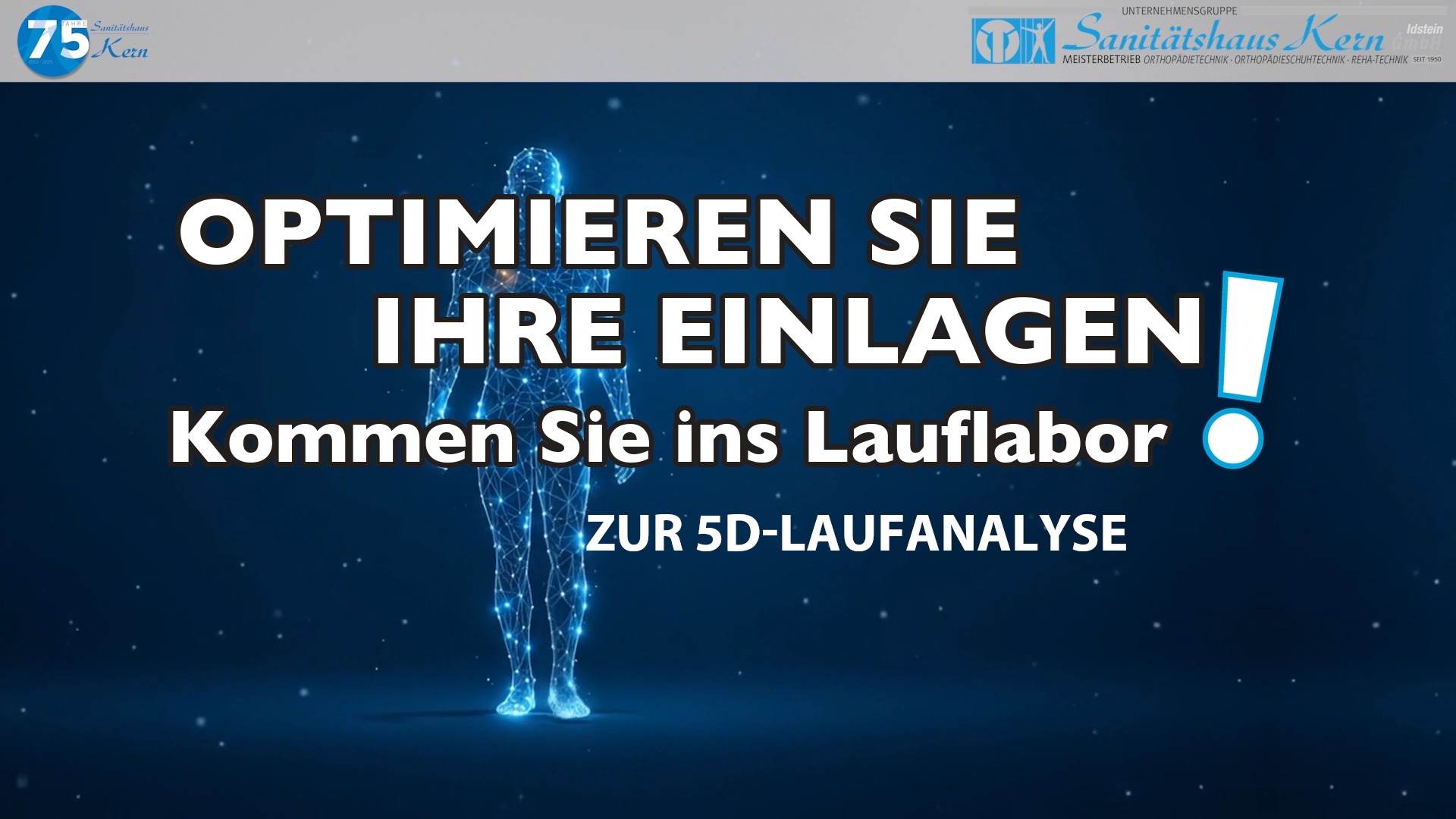 Beitragsbild zum 5D-Lauflabor im Sanitätshaus Kern Idstein